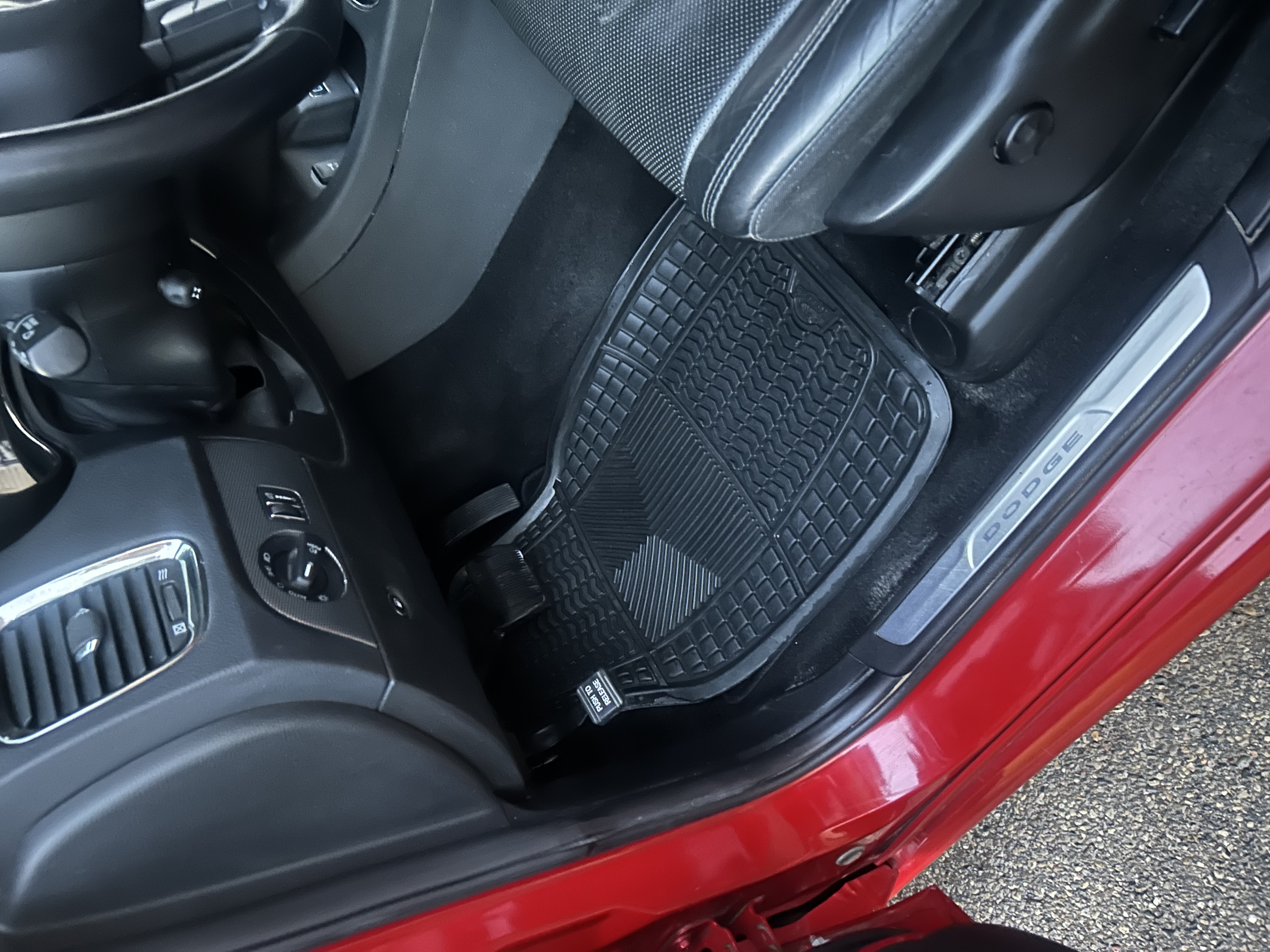 Dodge Durango interior after