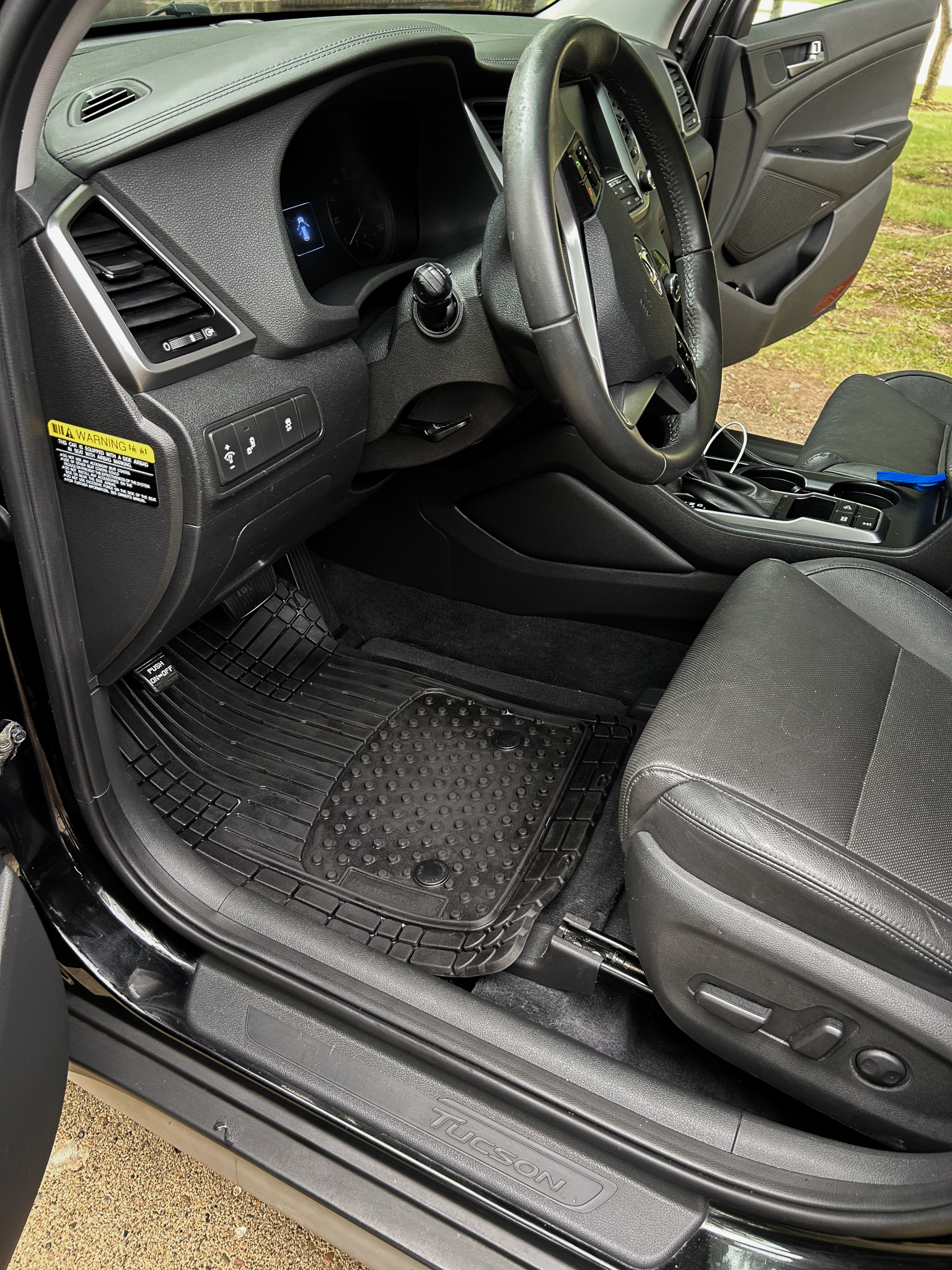 Interior driver's side after