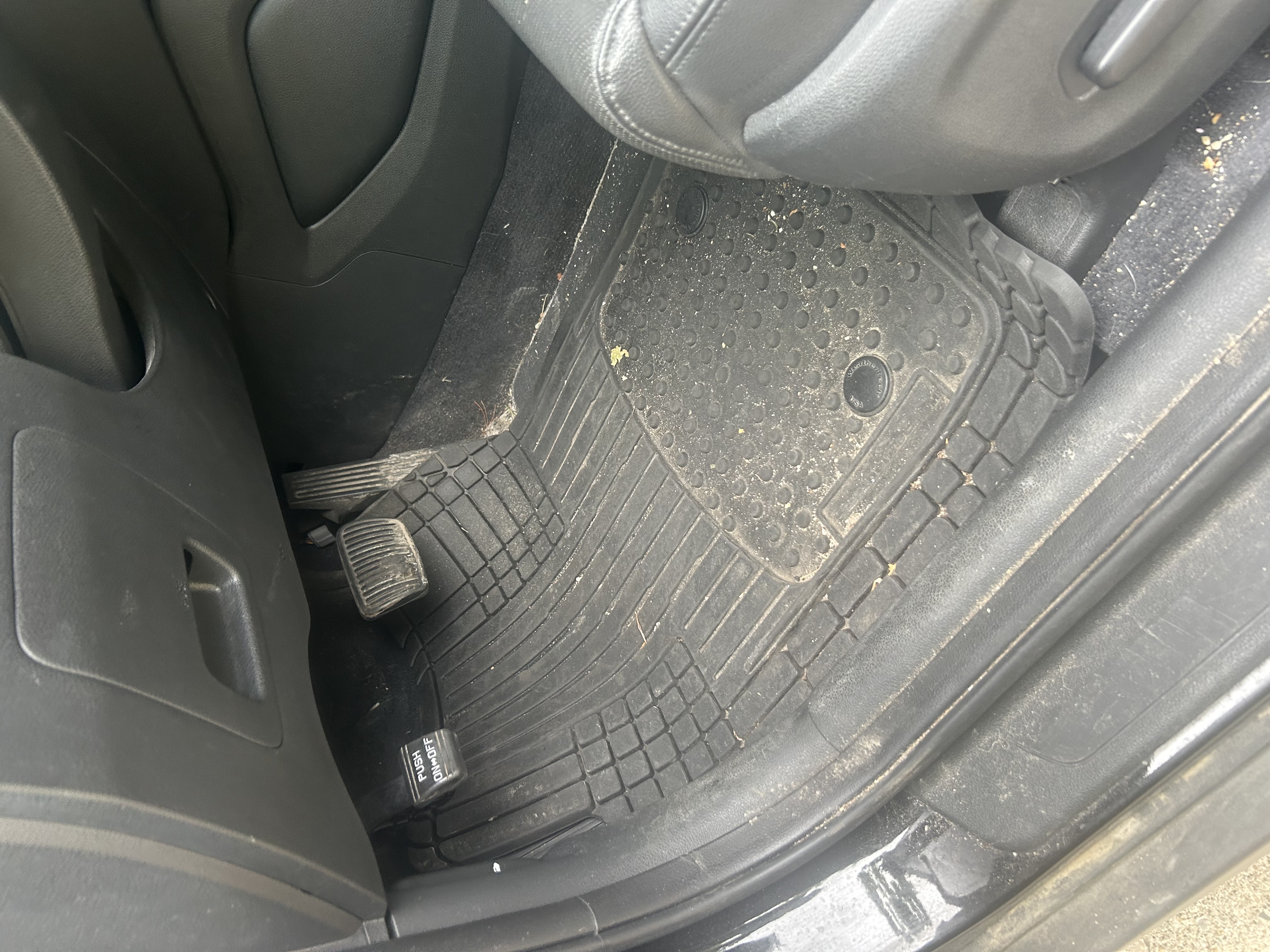 Interior driver's side before