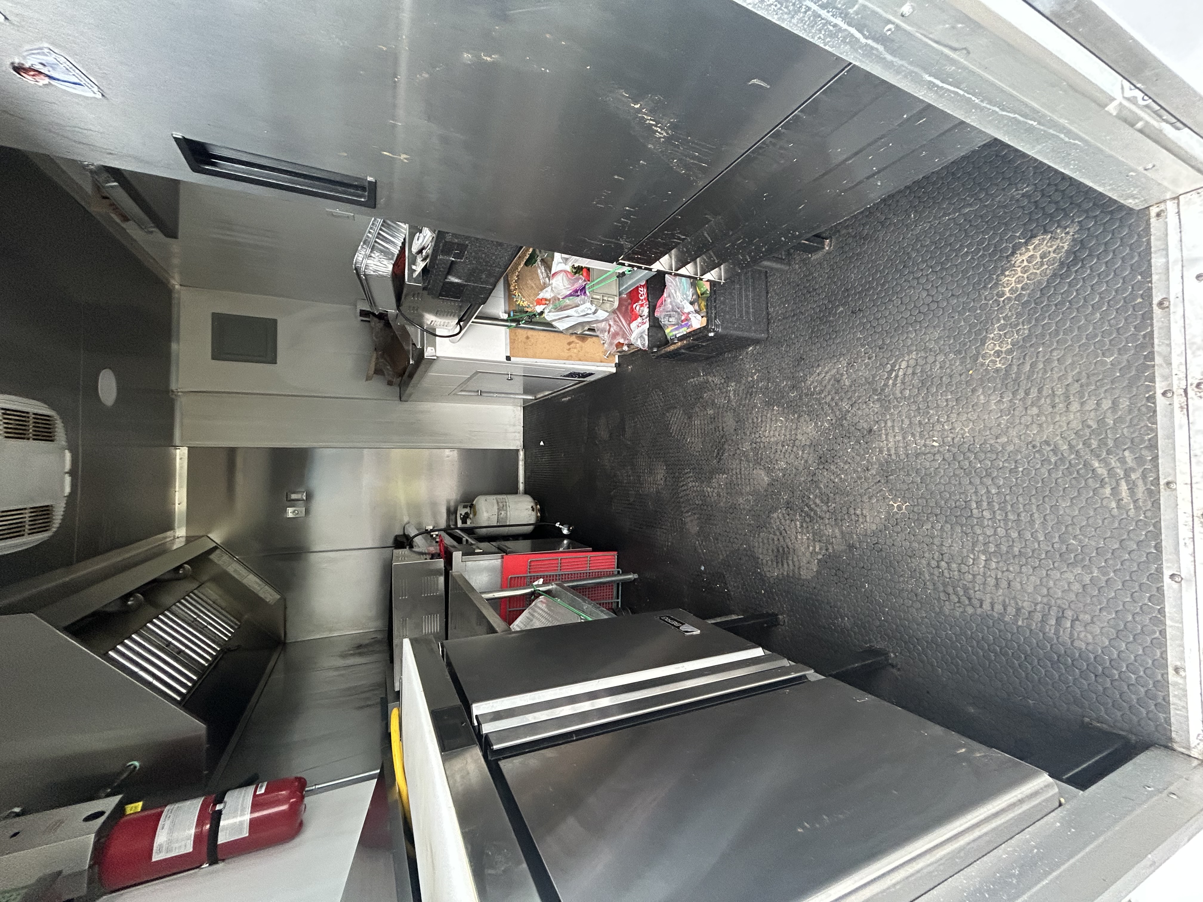 Taco truck before detail