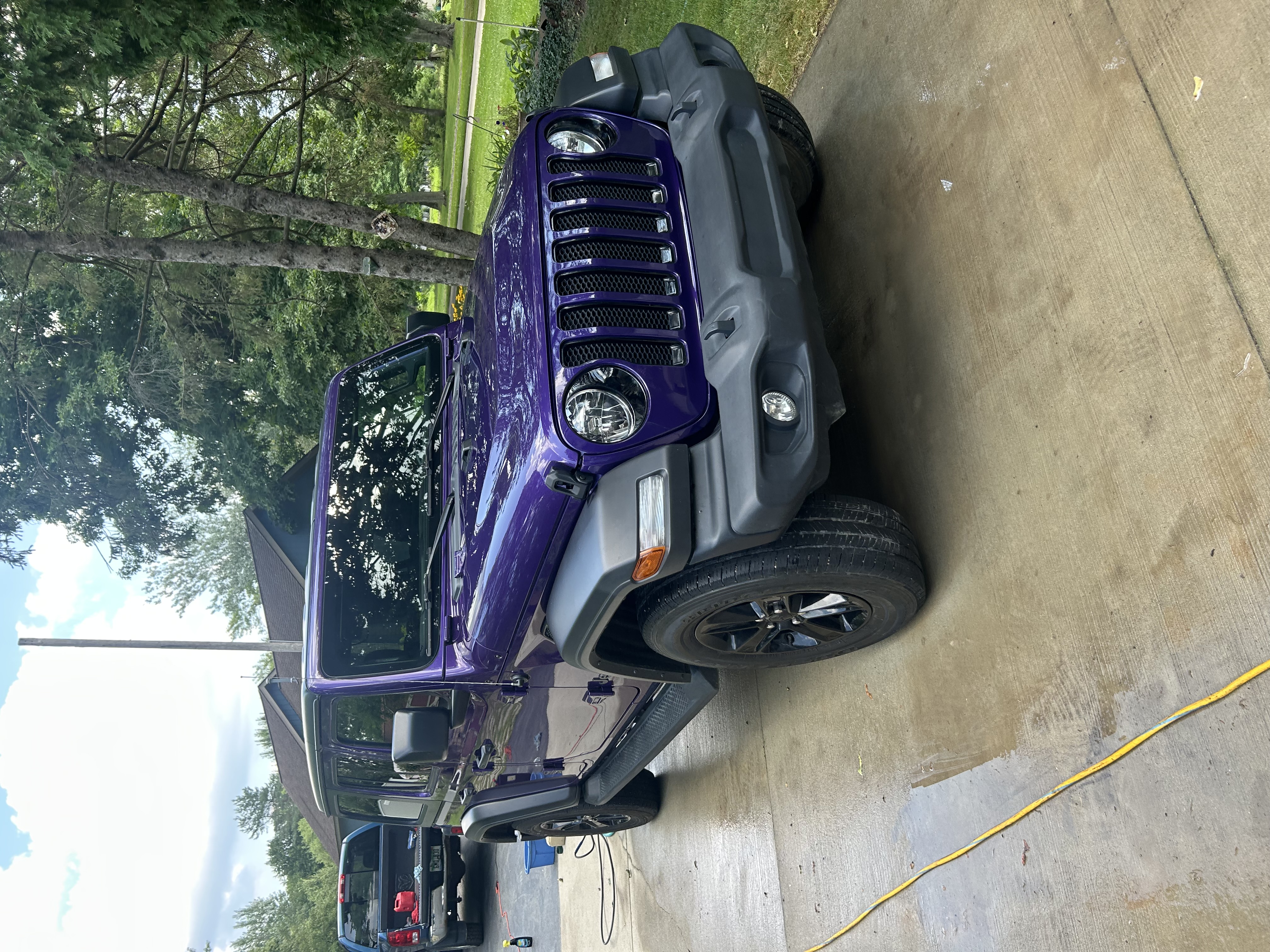 Jeep Wrangler wax and detail — West Bloomfield MI